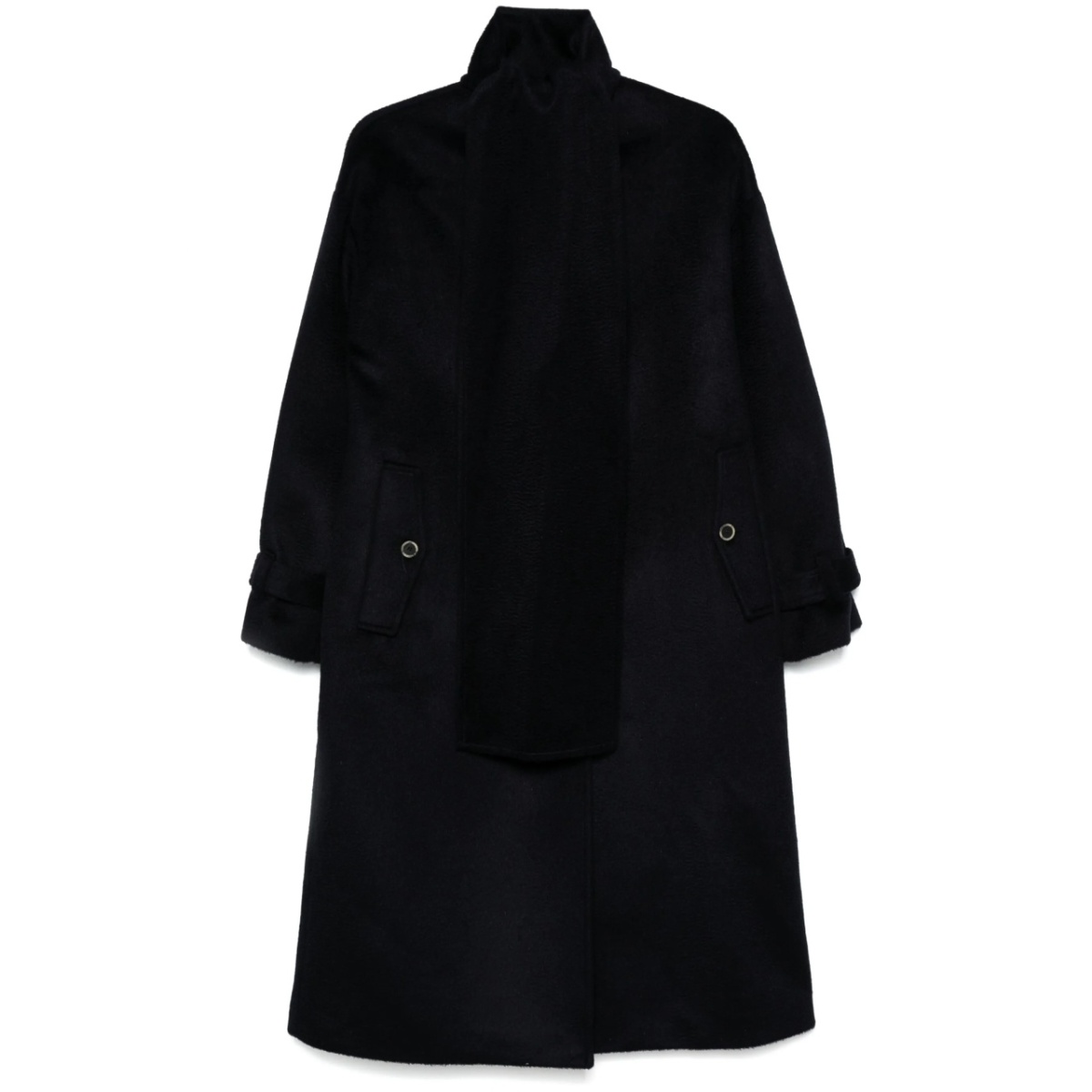 Vanille single-breasted coat