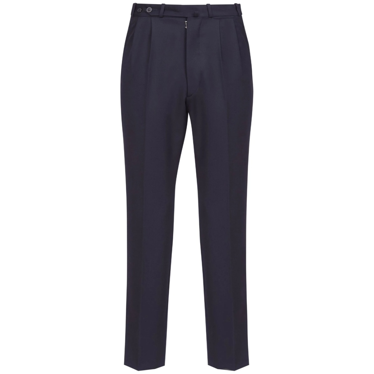 virgin-wool cropped trousers