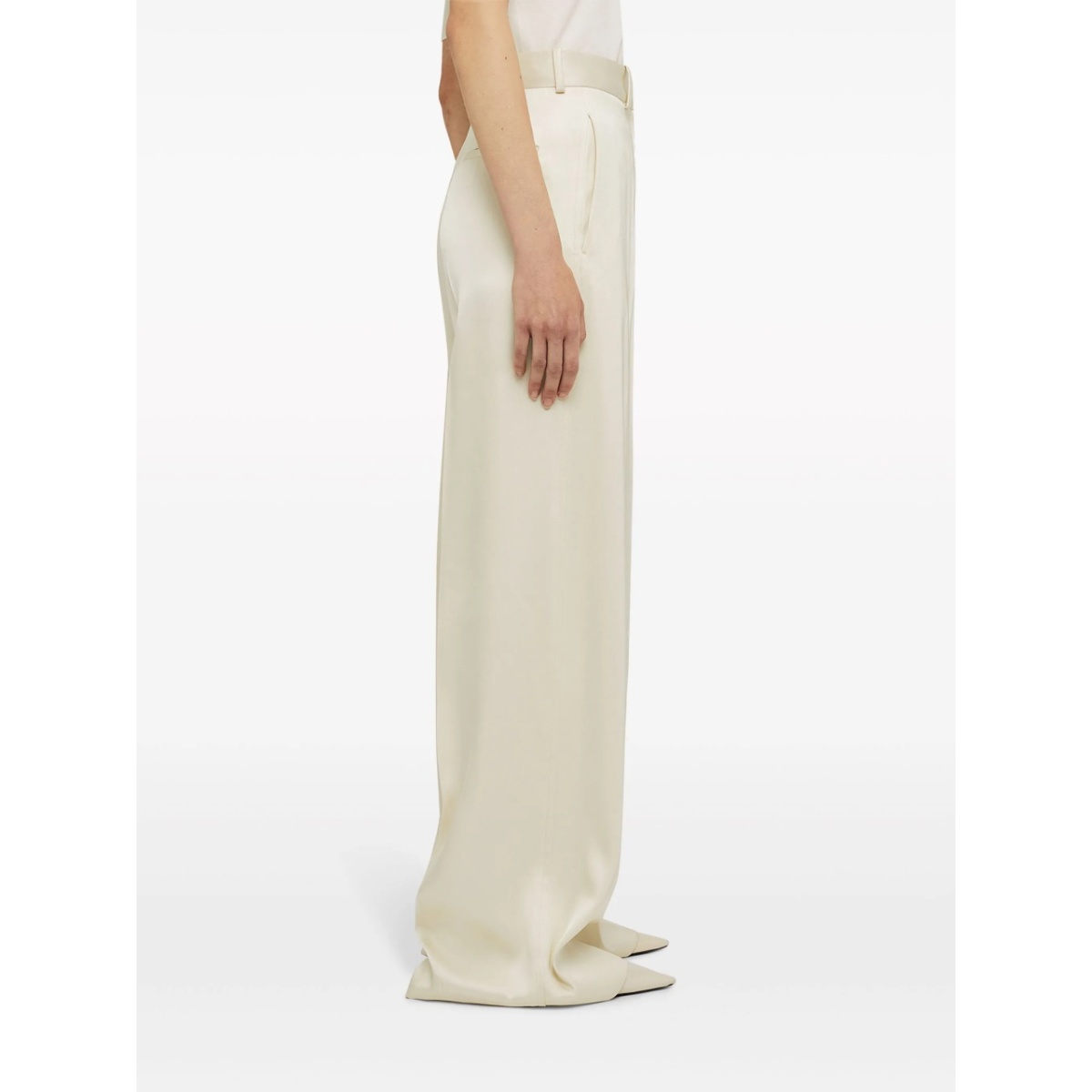 wide-leg tailored trousers - Img 3