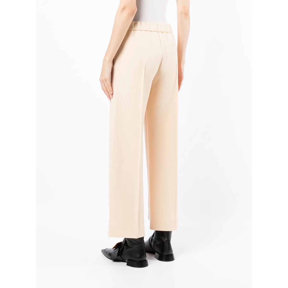 wide-leg wool trousers - Img 4
