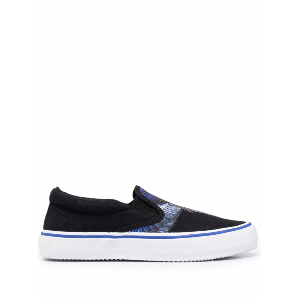 Wings-print slip-on sneakers