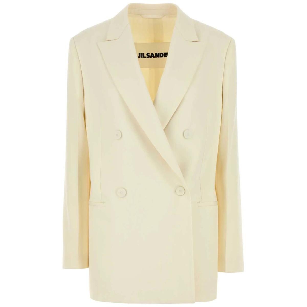 wool double-breasted blazer