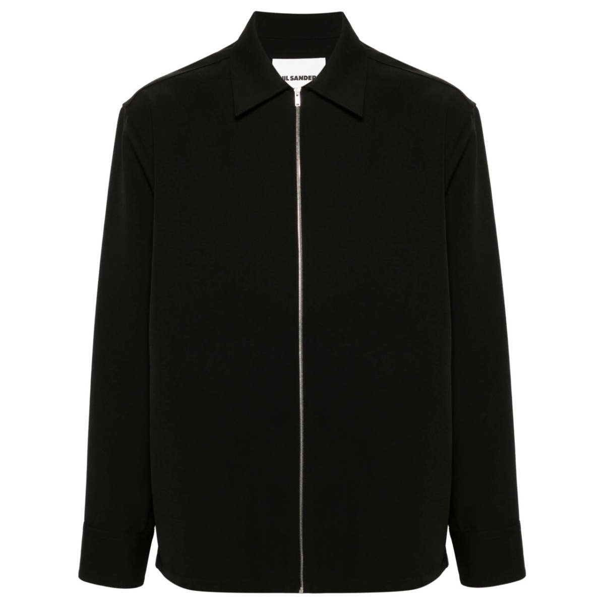 wool gabardine overshirt