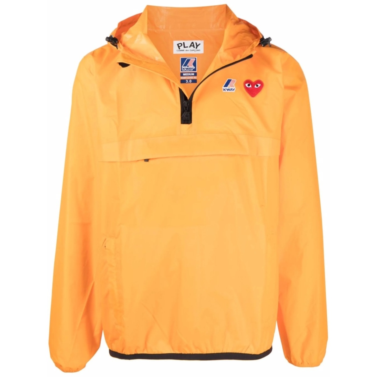 x K-Way pullover hooded jacket