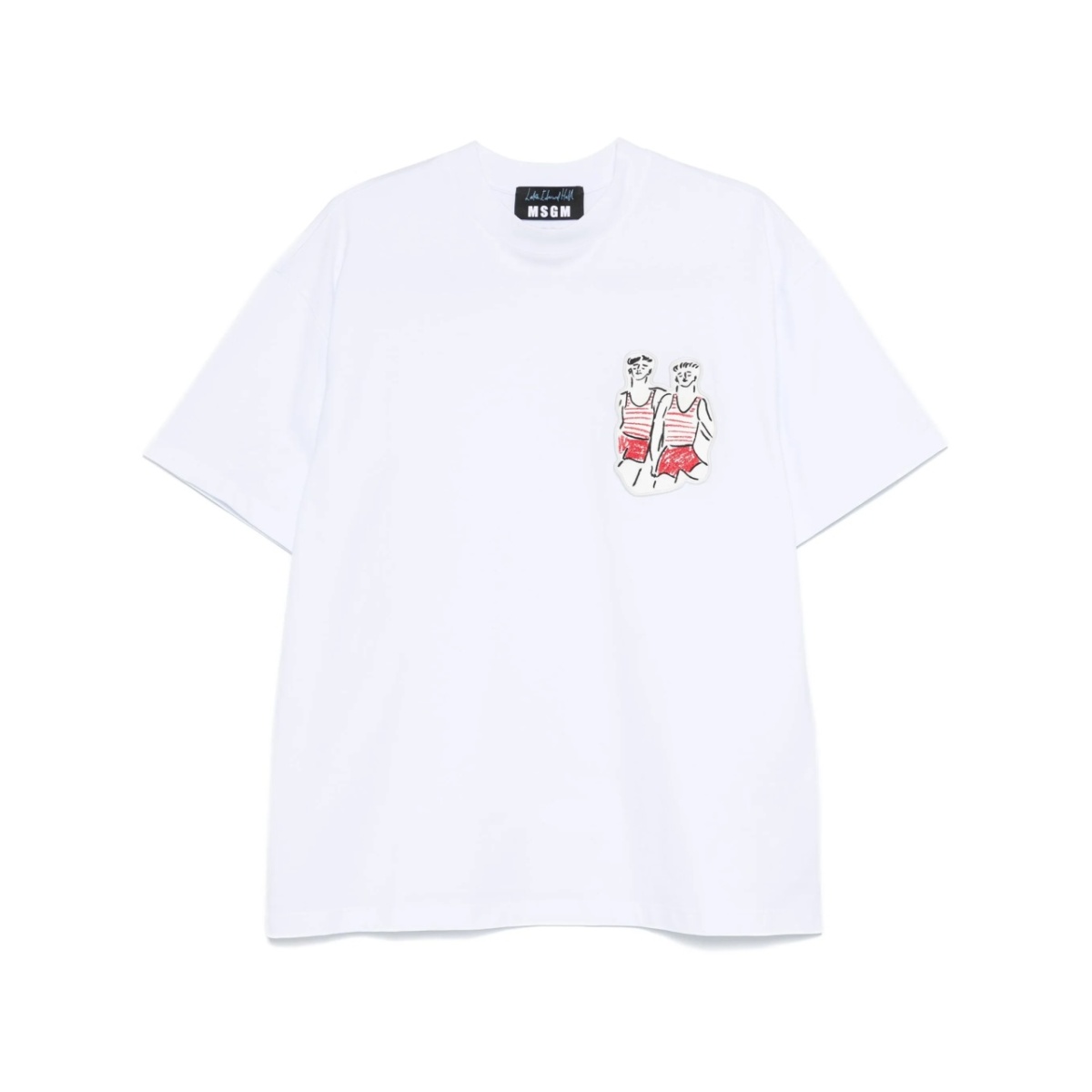 x Luke Edward Hall Sailors in Love patch T-shirt