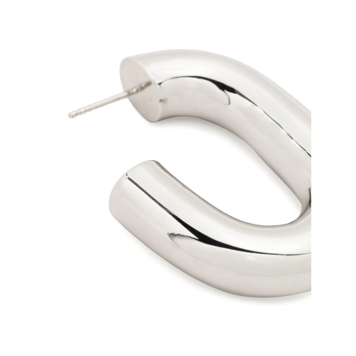 XL Link hoop earrings - Img 3
