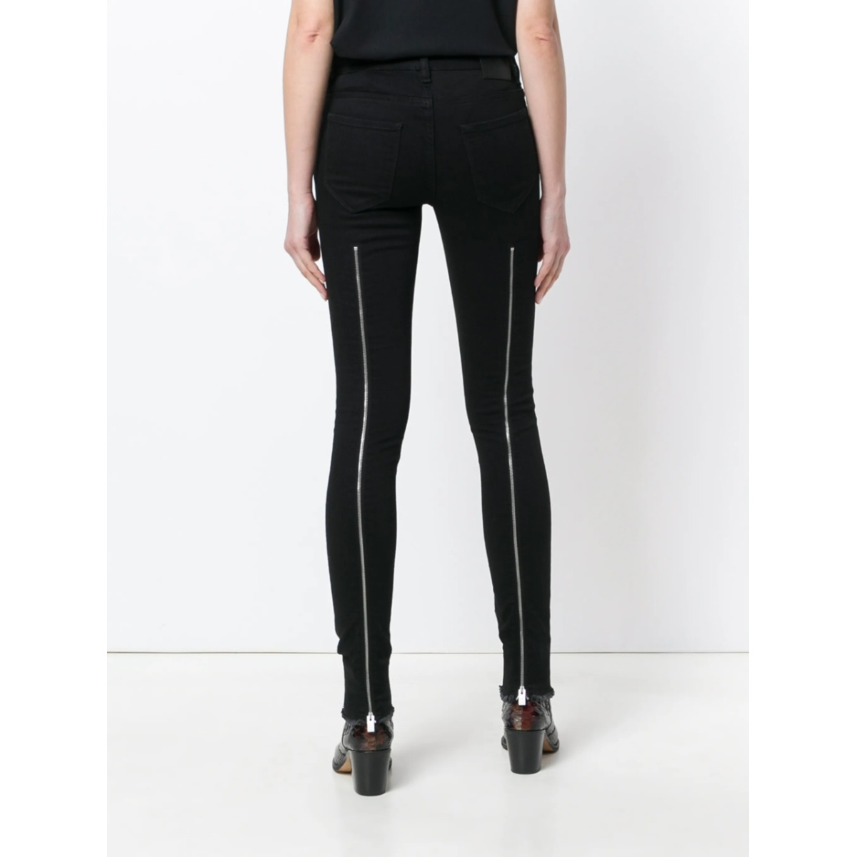 Zip detail skinny jeans - Img 4