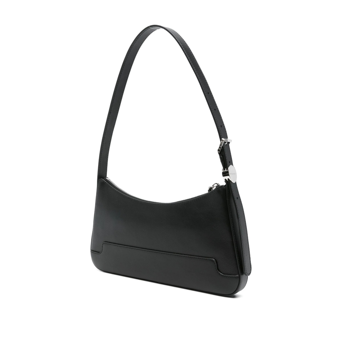zip-fastening leather shoulder bag - Img 3