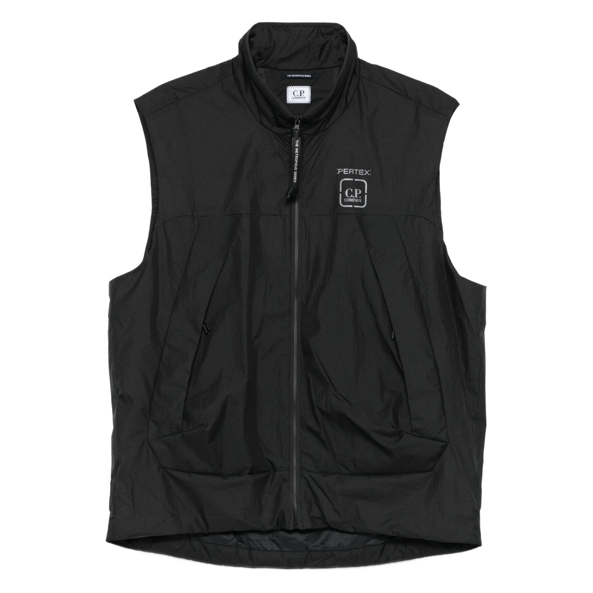 zip-fastening vest