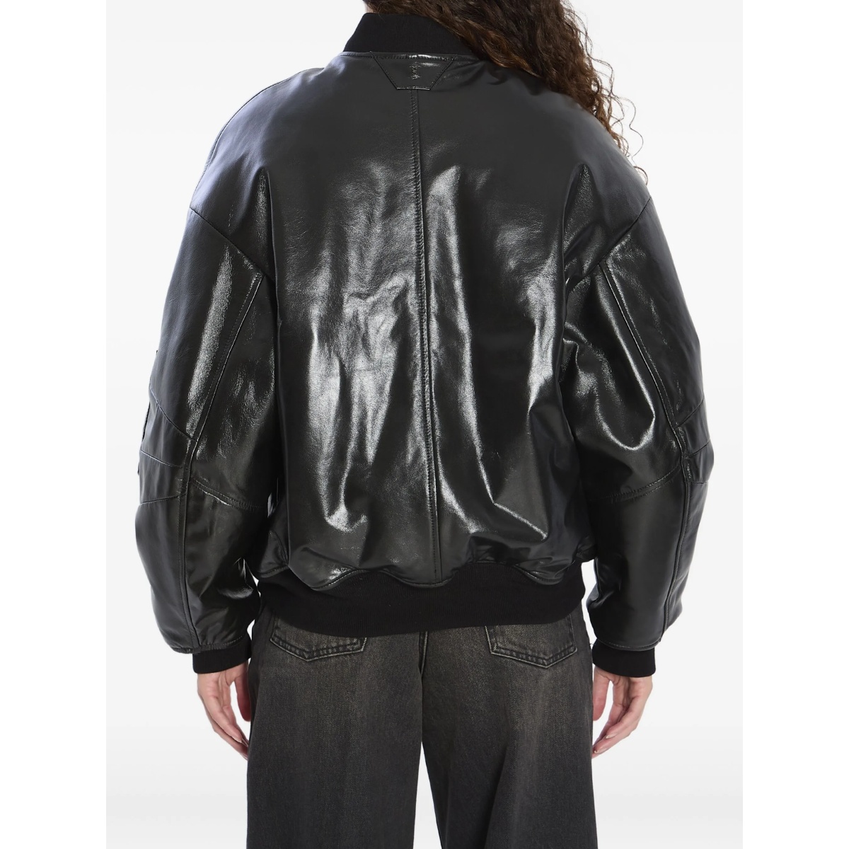 zip-front bomber jacket - Img 4