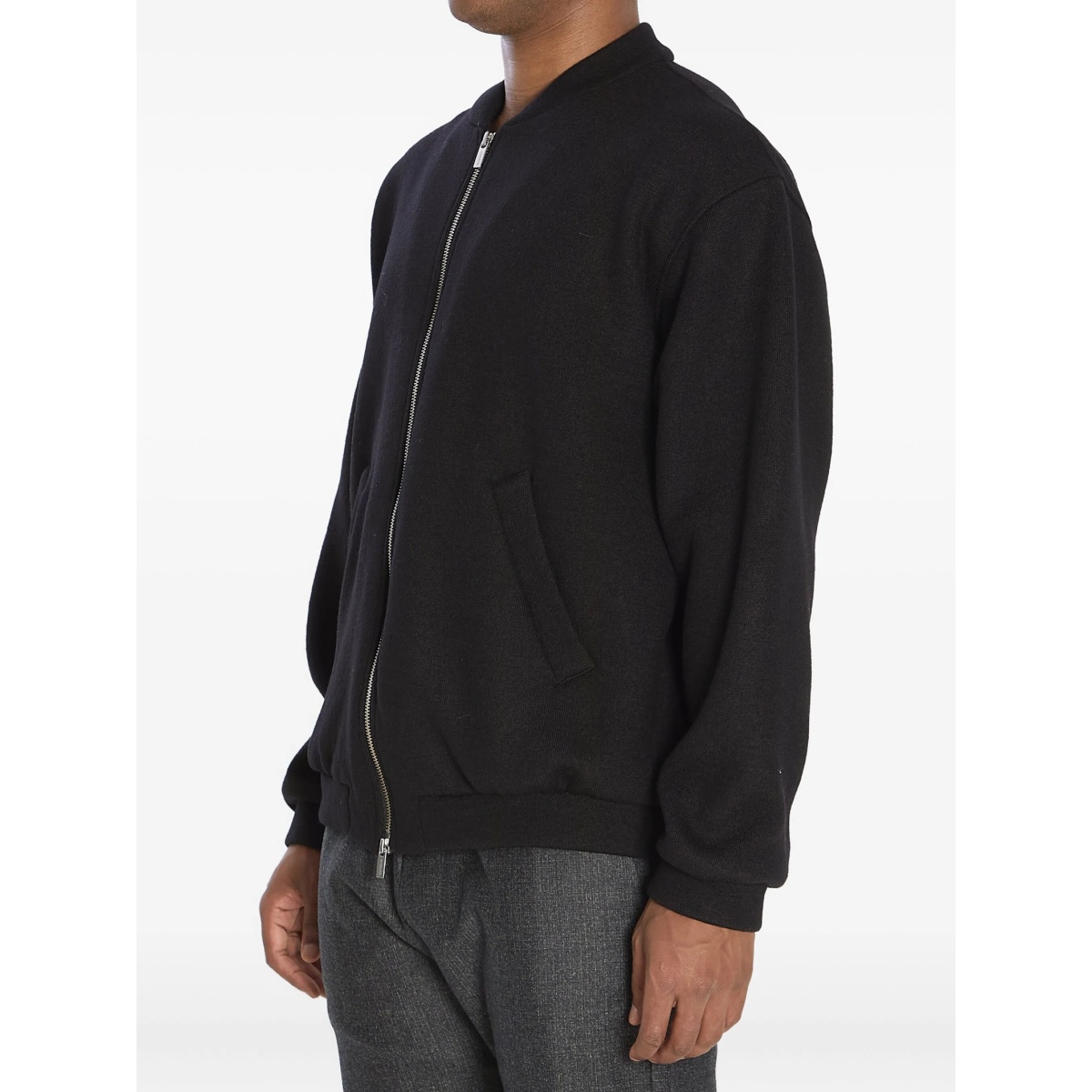 zip-front bomber jacket - Img 2