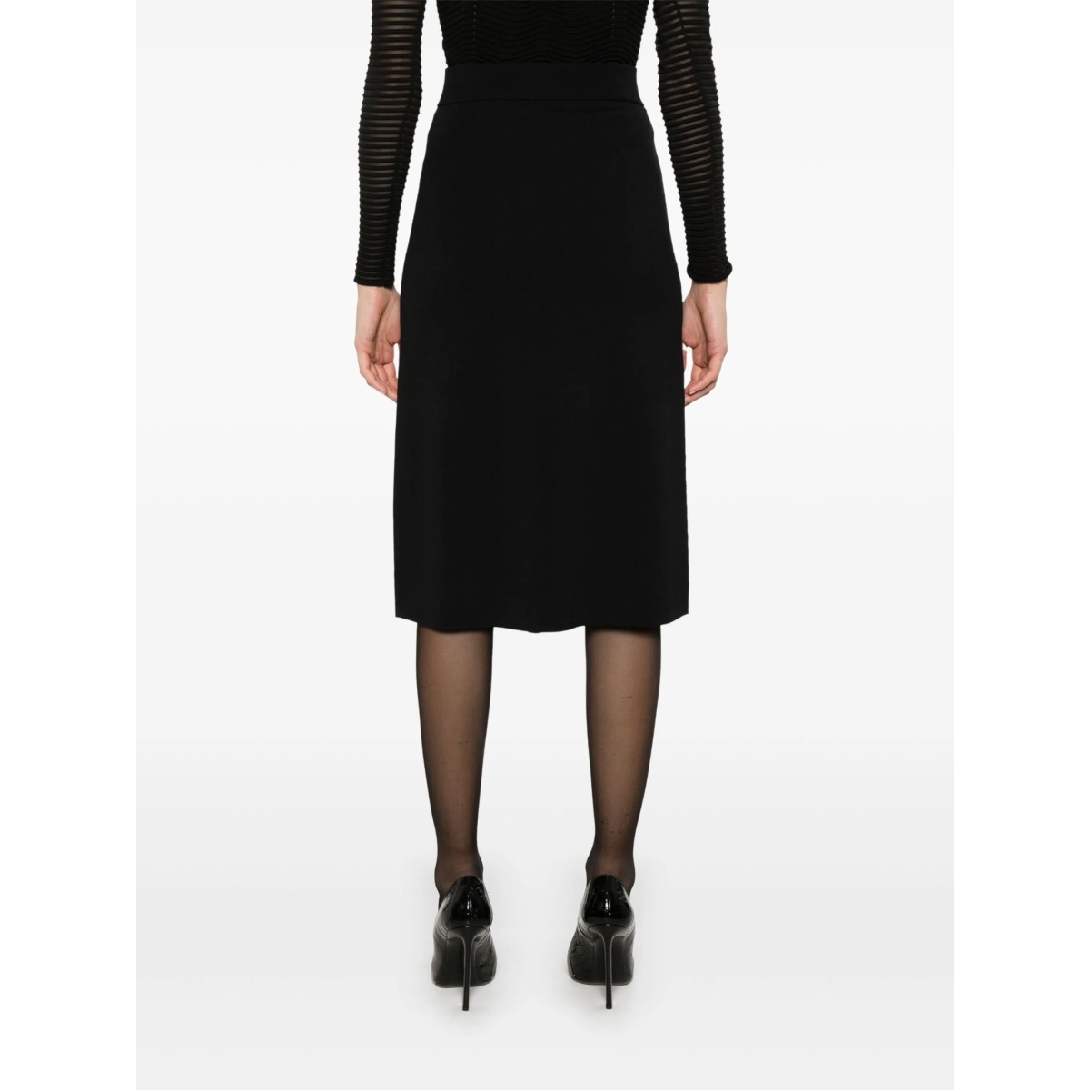 zip-up midi skirt - Img 4