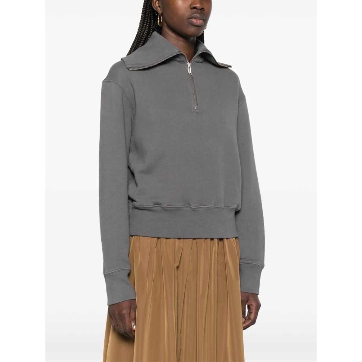 zip-up sweatshirt - Img 3