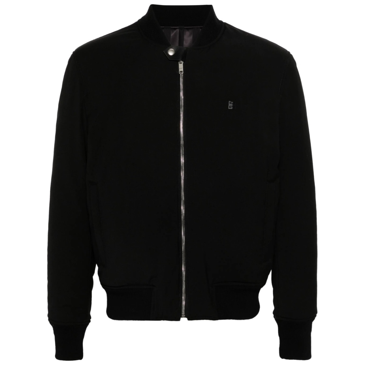4G-motif wool bomber jacket