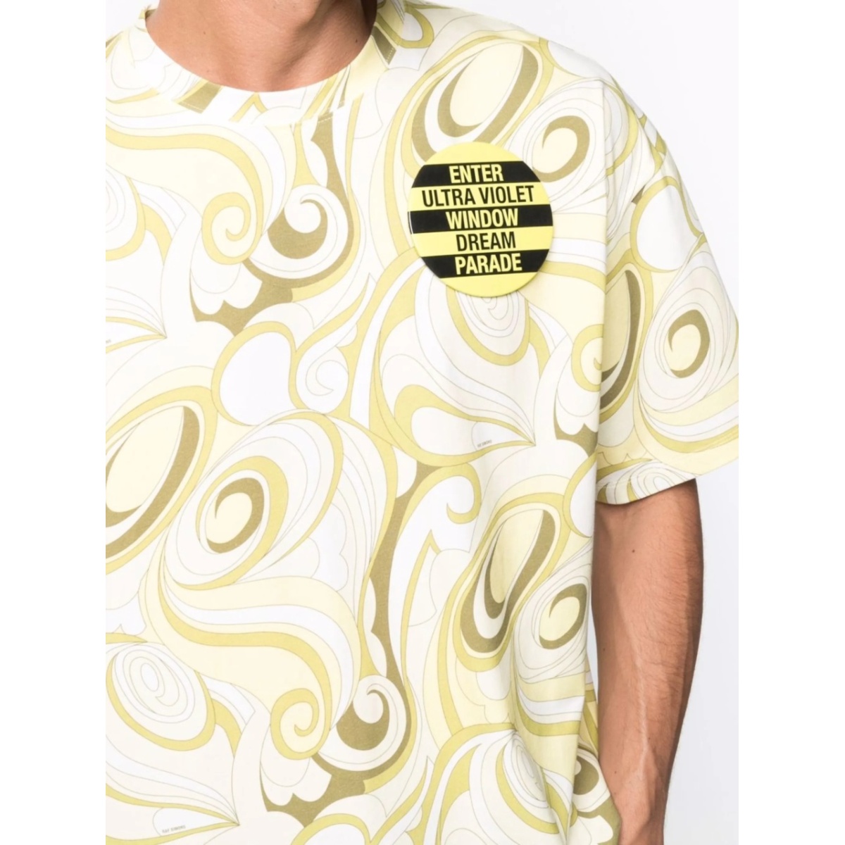 abstract-print T-shirt - Img 5