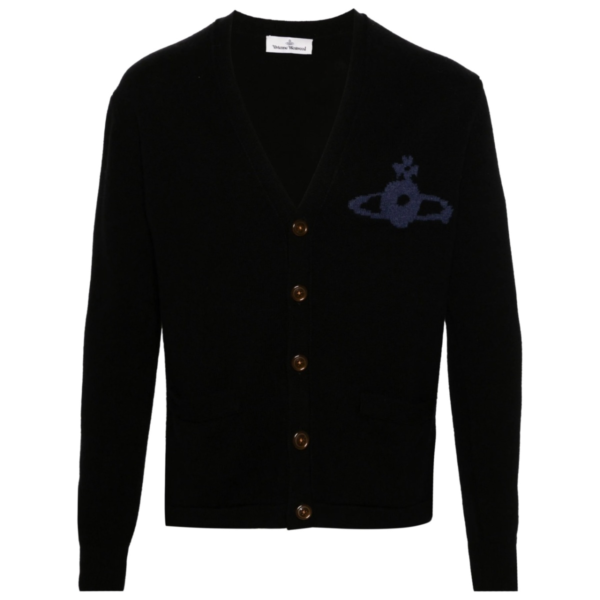 Alex Orb-intarsia cardigan