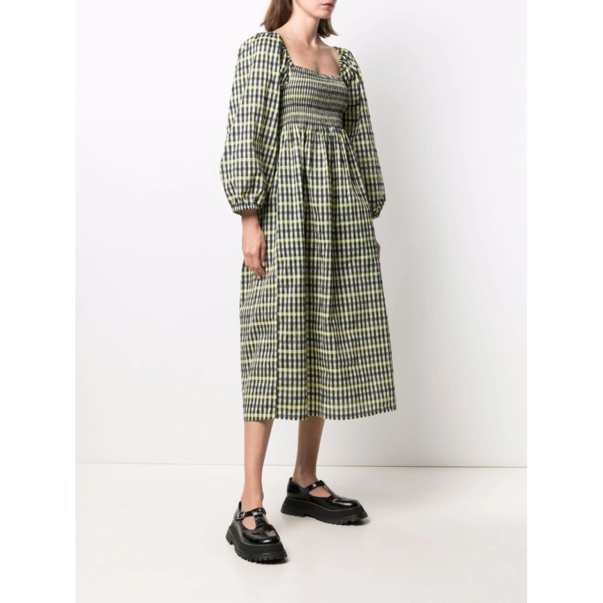 Aquina checked dress - Img 3
