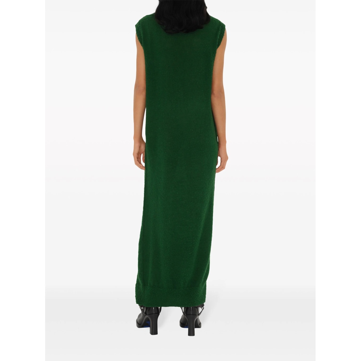 argyle-intarsia wool maxi dress - Img 4