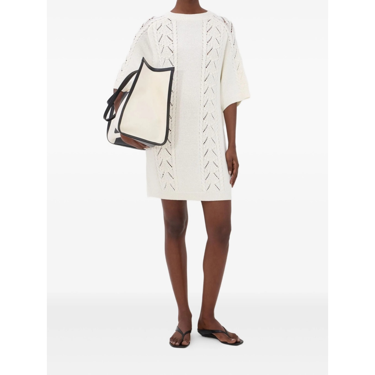 Arman cable-knit mini dress - Img 2