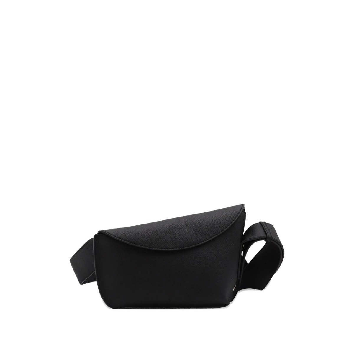 asymmetrical flap shoulder bag