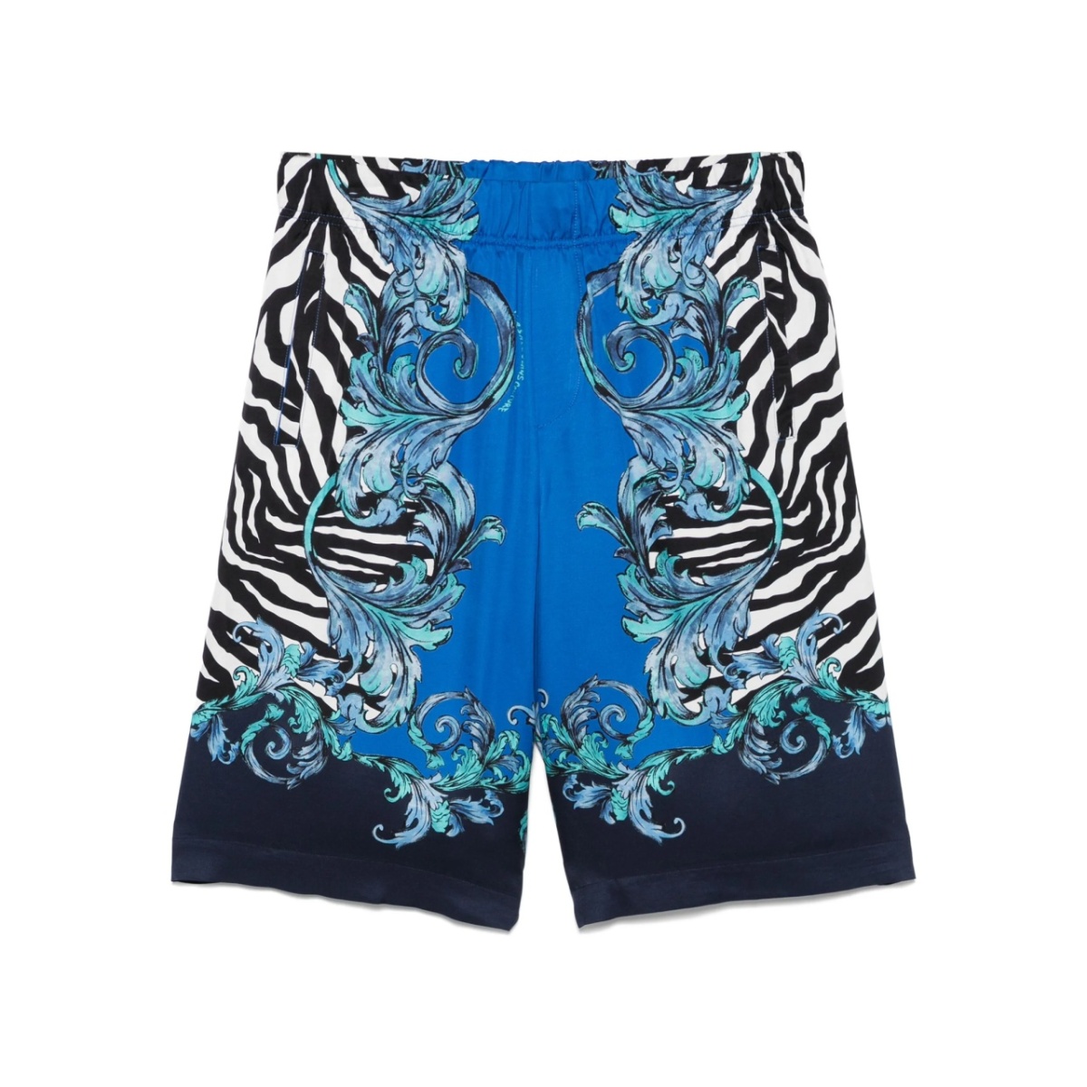 Barocco-print shorts