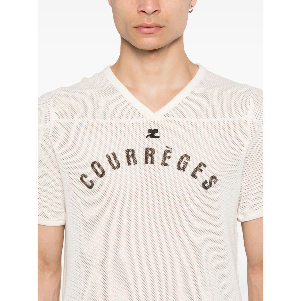 Baseball printed mesh T-shirt - Img 5