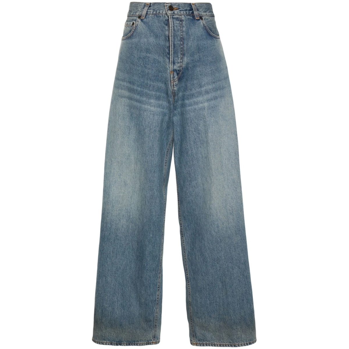 Bethany mid-rise wide-leg jeans