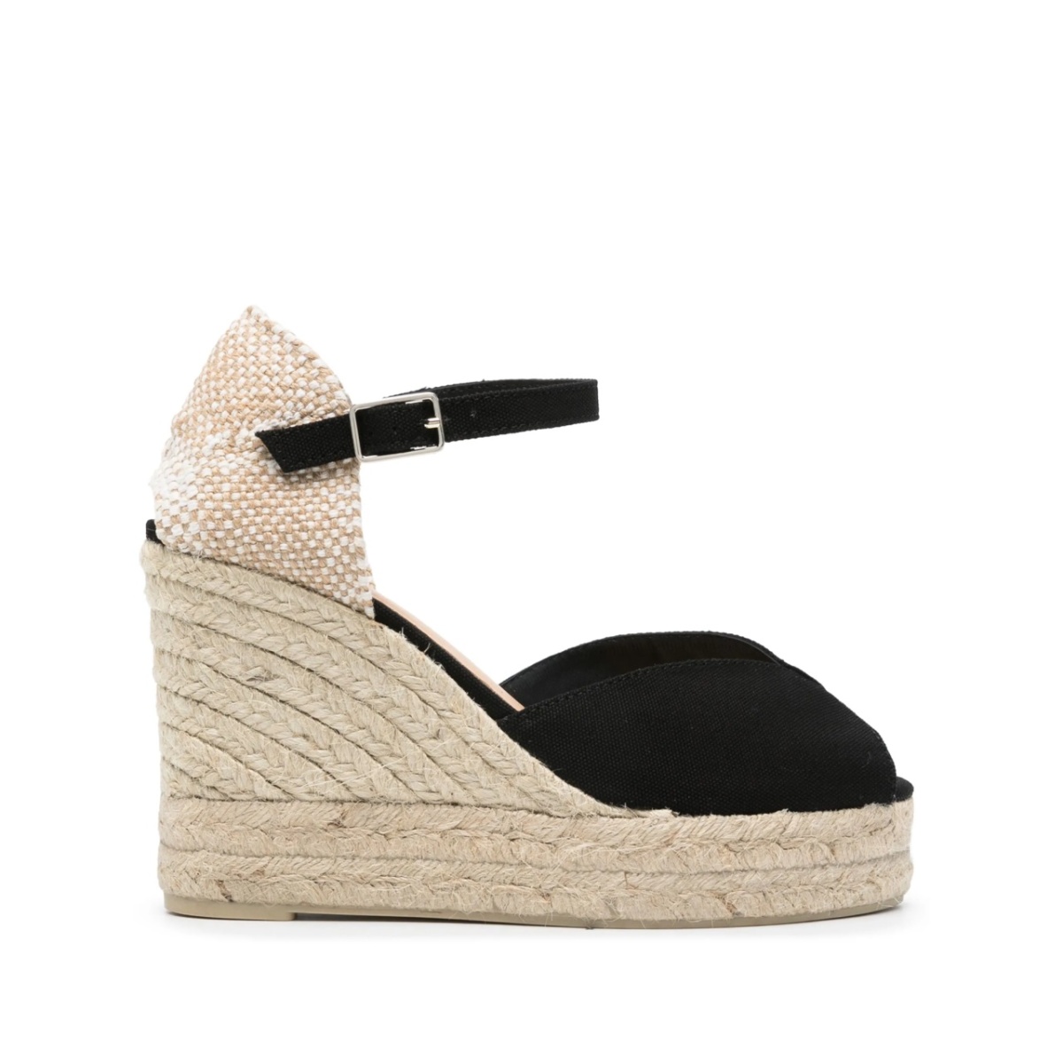 Bianca 105mm woven-raffia espadrilles