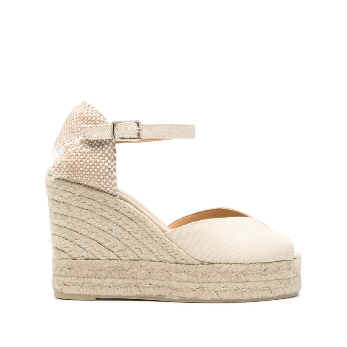 Bianca 105mm woven-raffia espadrilles