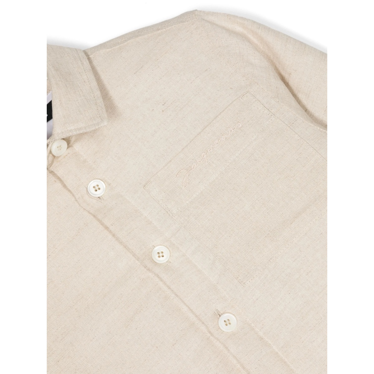 Boulanger linen-blend shirt jacket - Img 3