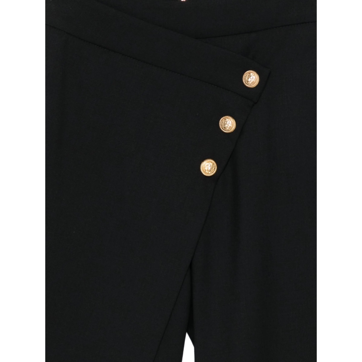 button-fastening wrap trousers - Img 3