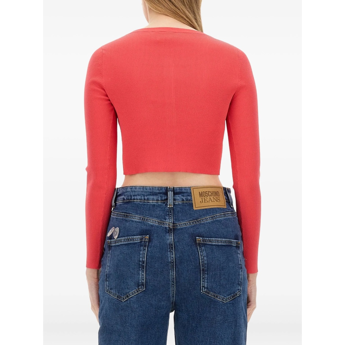 button ribbed knitwear - Img 4