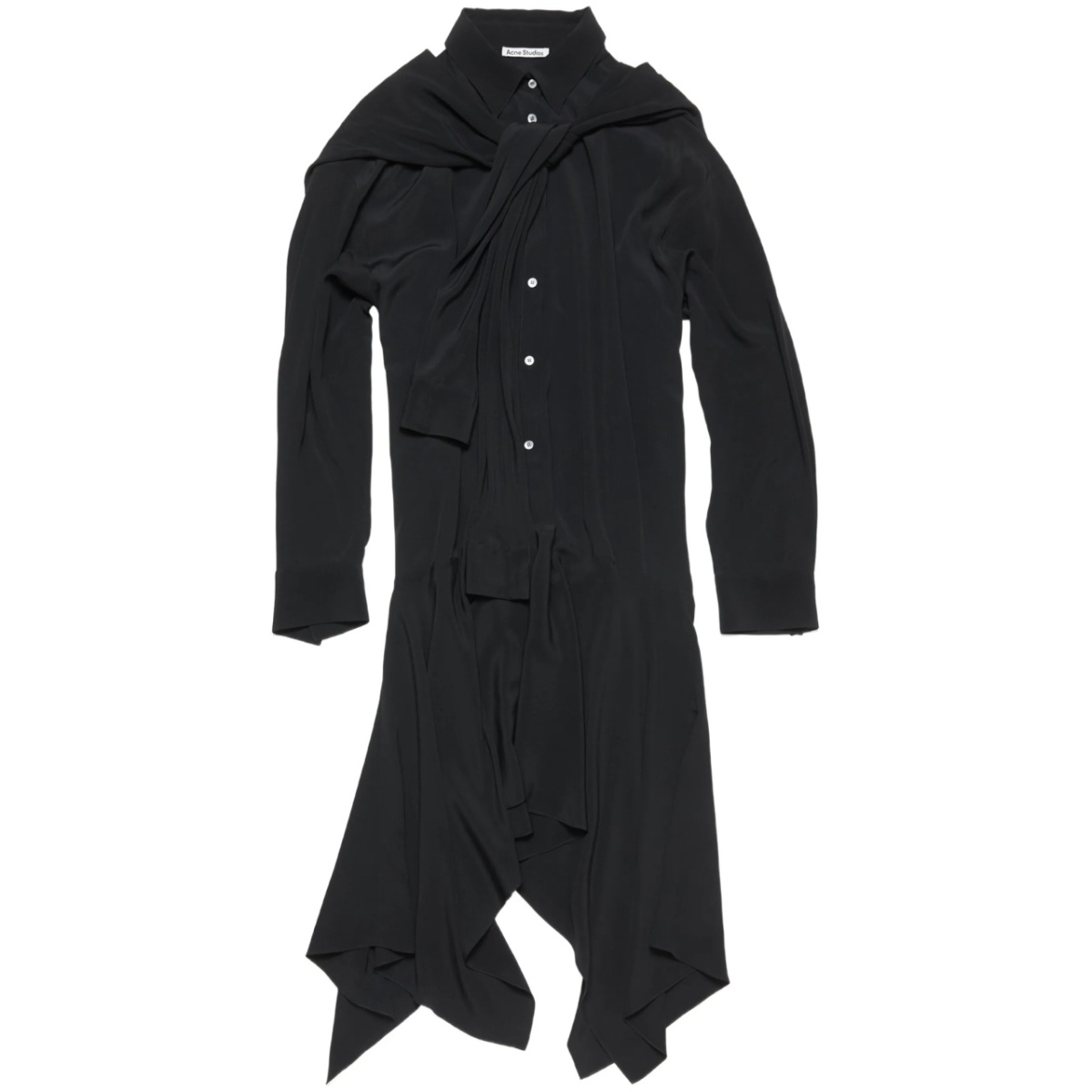 button-up midi dress