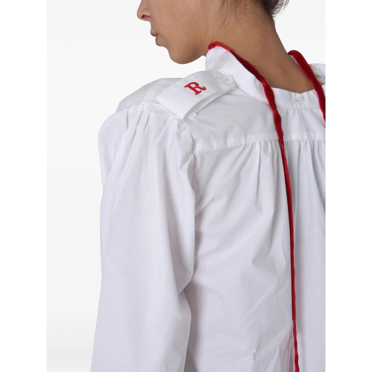 buttoned long-sleeved blouse - Img 4