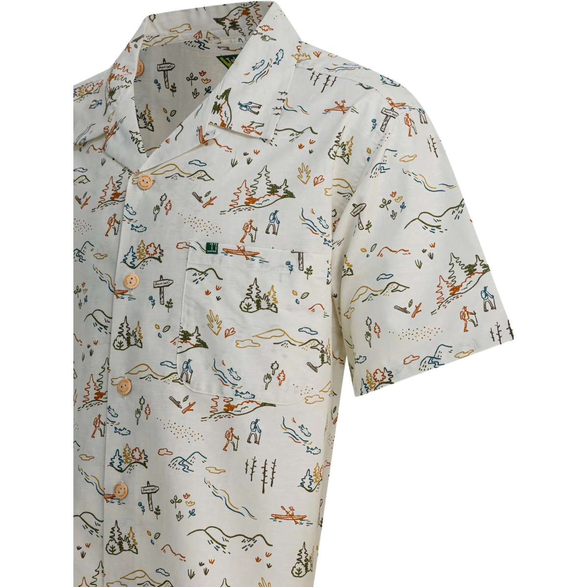 buttoned print shirt - Img 5