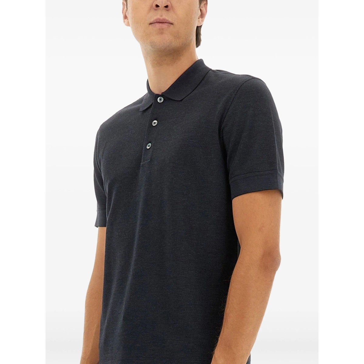 buttoned short-sleeve T-shirt - Img 3