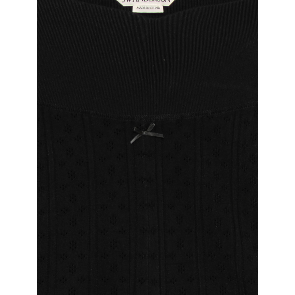 cable-knit high-waisted shorts - Img 3