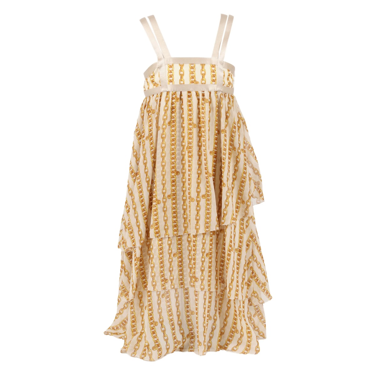 chain-print dress - Img 2