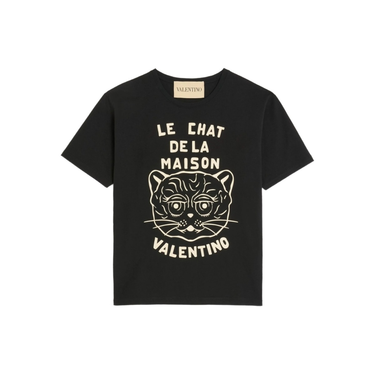 Chat De La Maison-print T-shirt