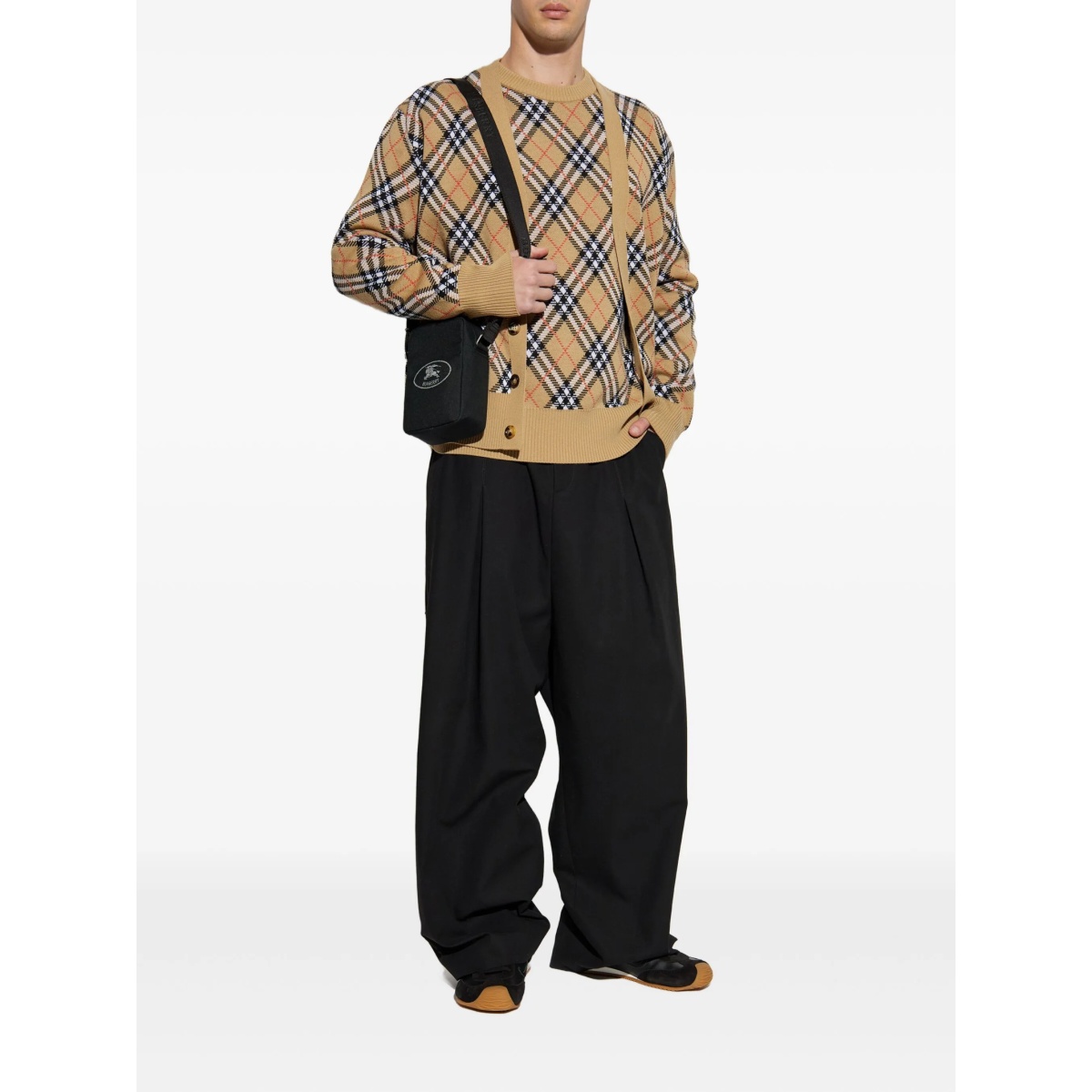 check-pattern sweater - Img 2