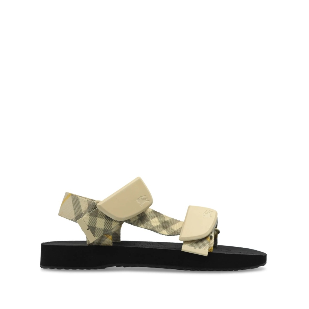 Check Trek double-strap sandals