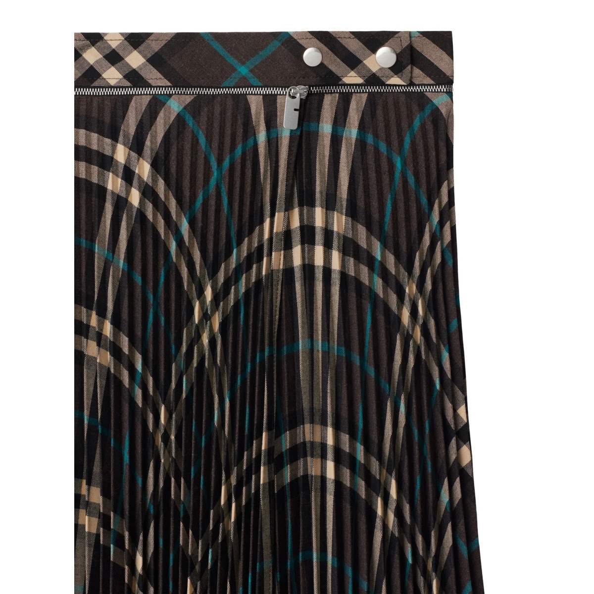 checked wool skirt - Img 2