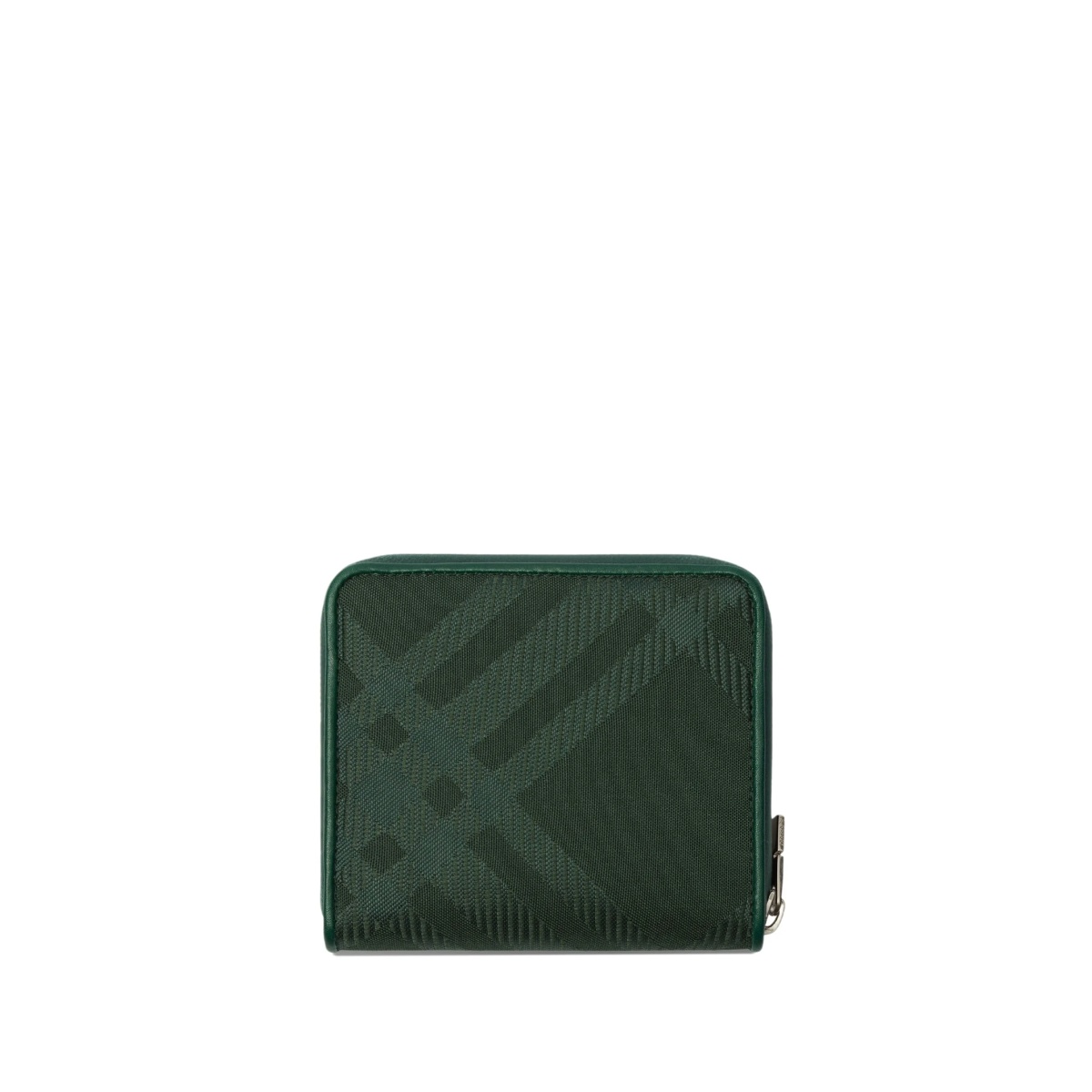 checkered jacquard twill wallet - Img 2