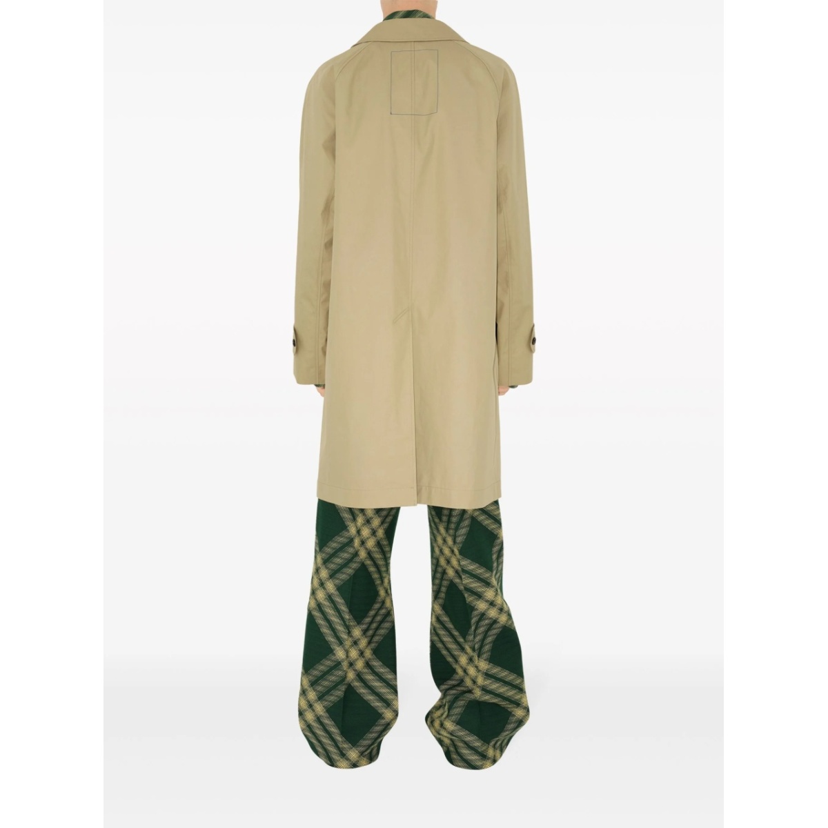 classic above-the-knee raincoat - Img 4