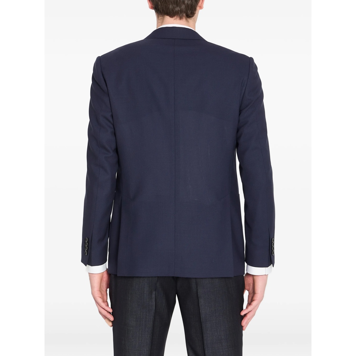 classic lapels virgin wool jacket - Img 4