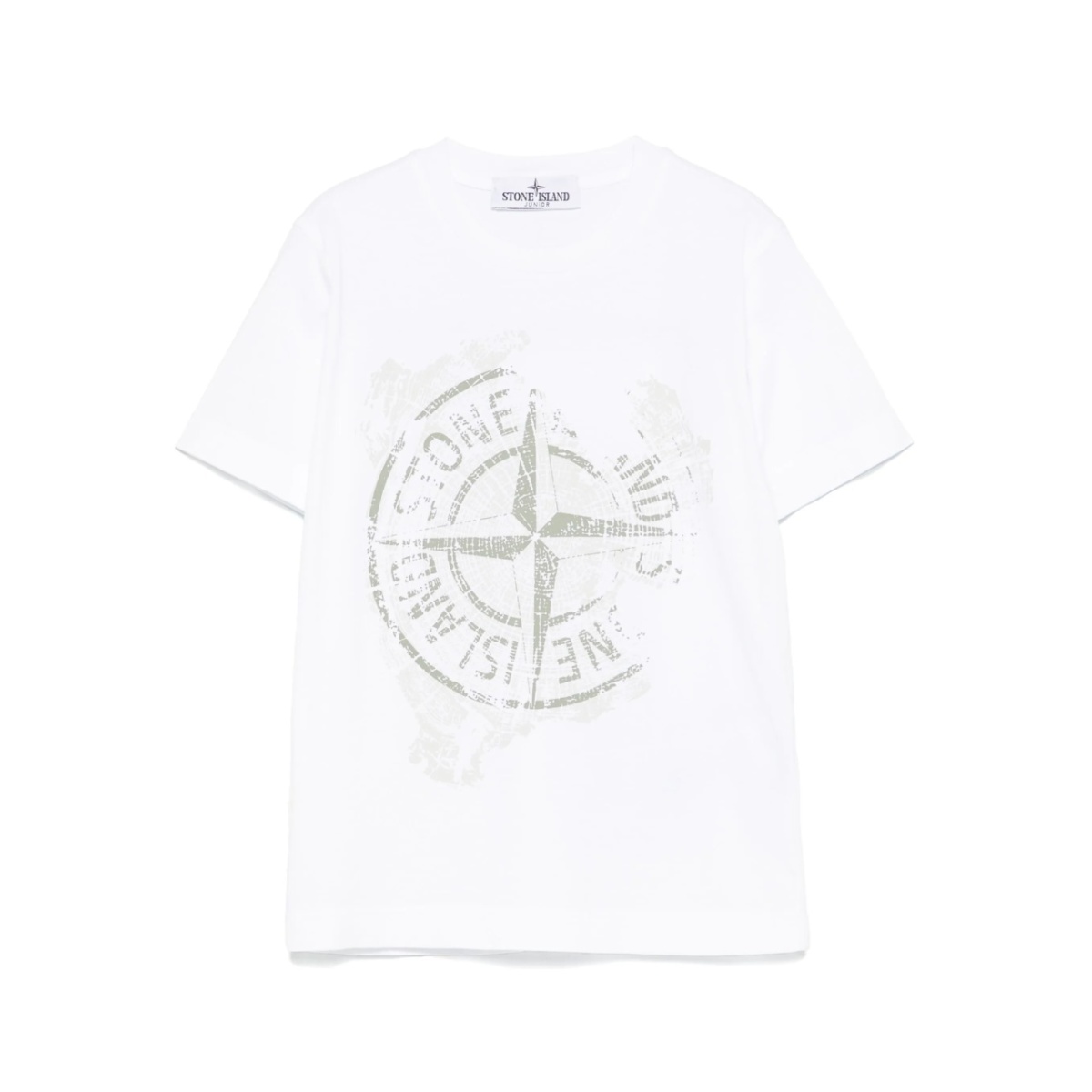 Compass-print T-shirt