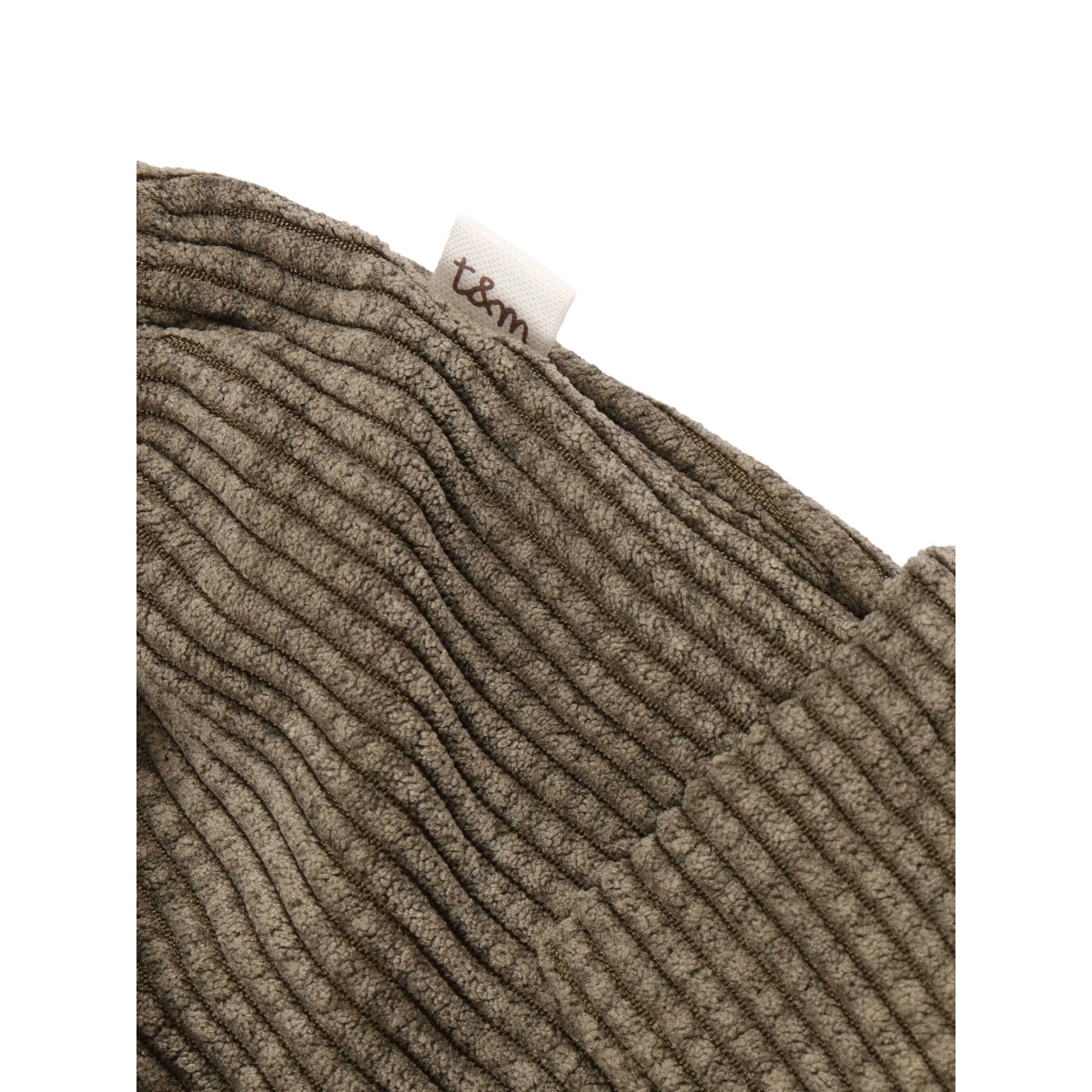 corduroy patch-pockets trousers - Img 3