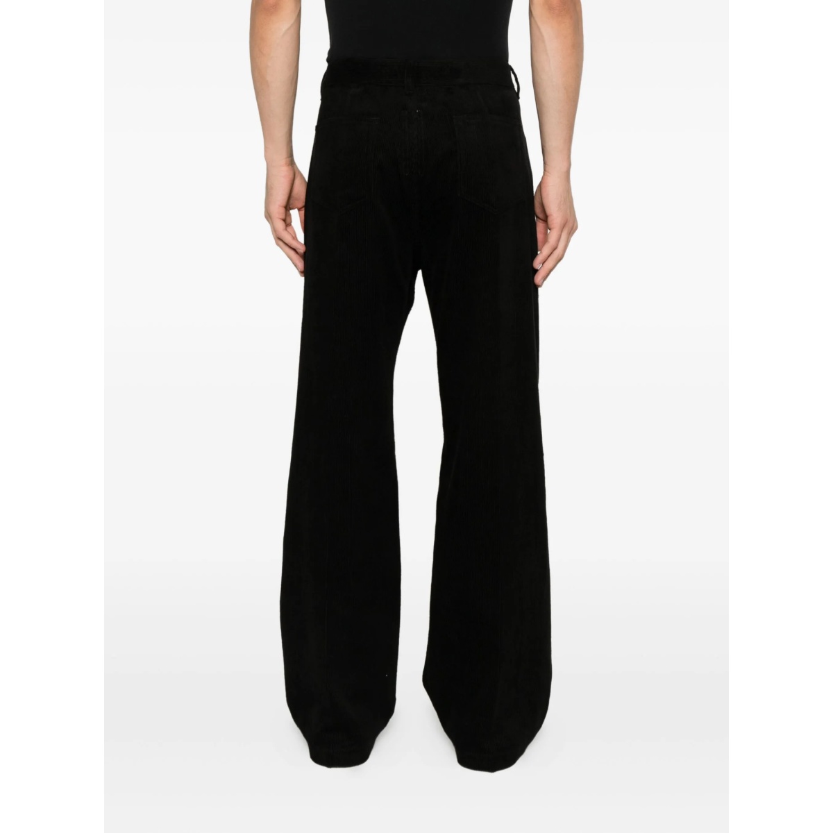 corduroy straight trousers - Img 4
