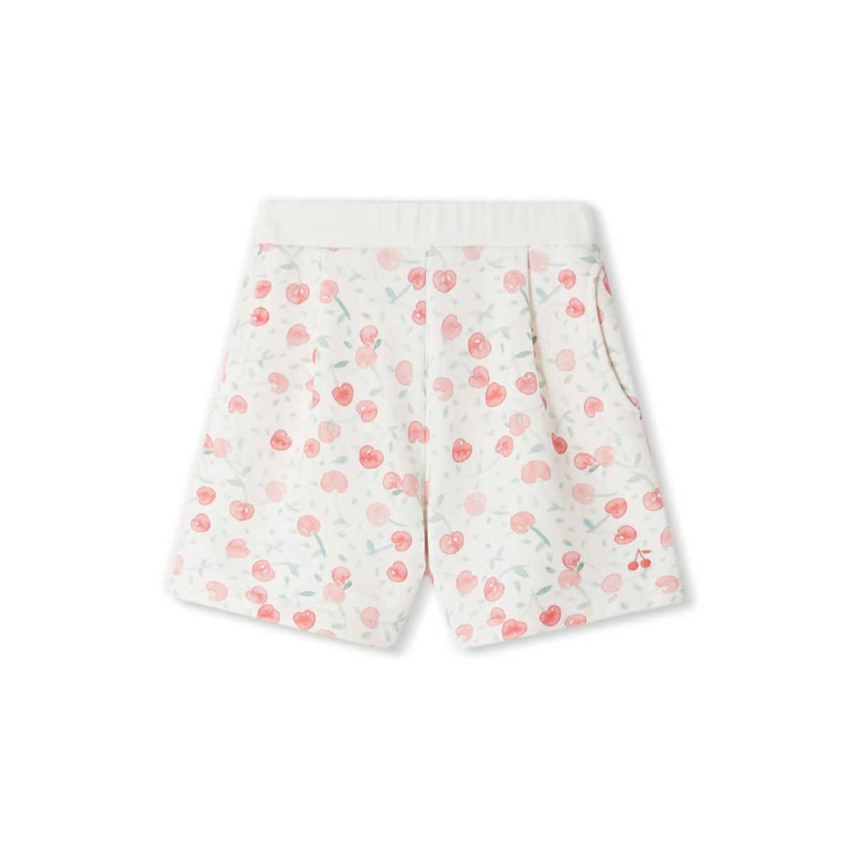 Cornelia Cherry-print shorts