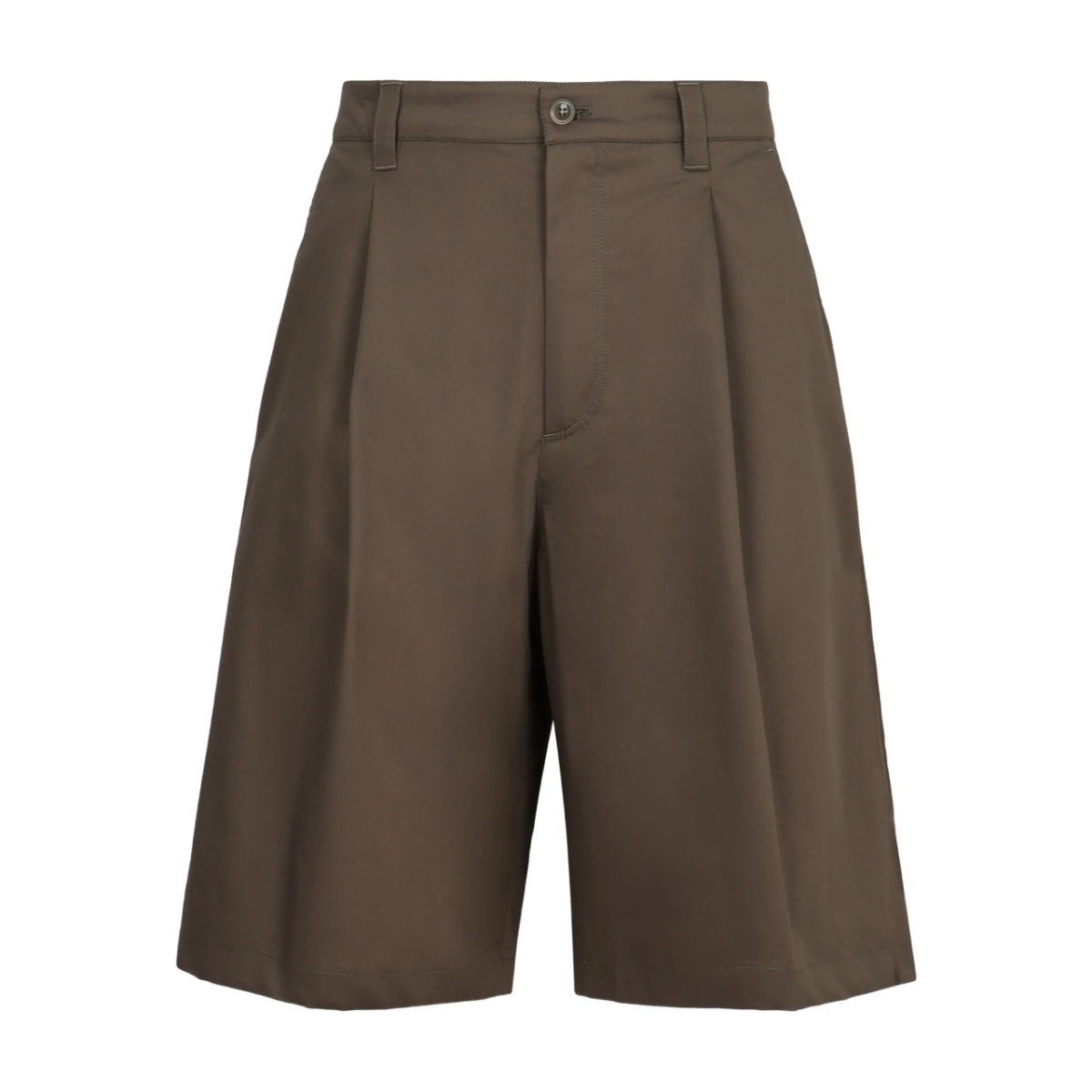 cotton-blend bermuda shorts